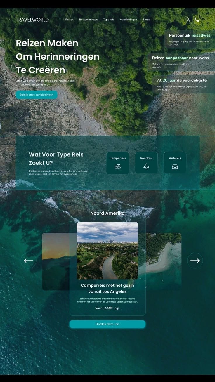 Website for travellers 🪴